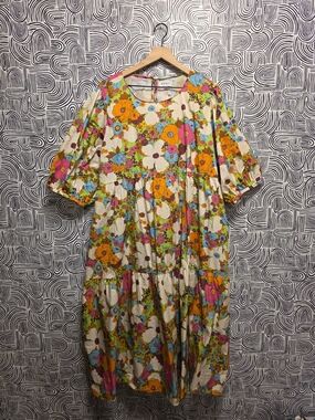 WRAY NYC ACID FLORAL Rosemary Dress